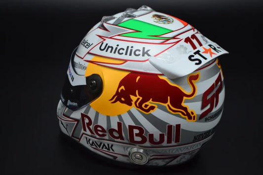 Mini Casque 1/2 Formula One Sergio Perez Red Bull Honda Edition Japon 2022