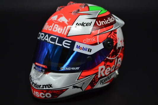 Mini Casque 1/2 Formula One Sergio Perez Red Bull Honda Edition Autriche 2022