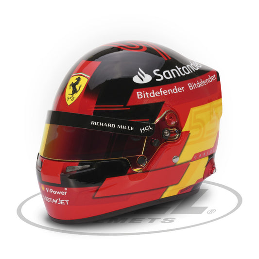 Mini Casque 1/2 Formula One Carlos Sainz Scuderia Ferrari 2023